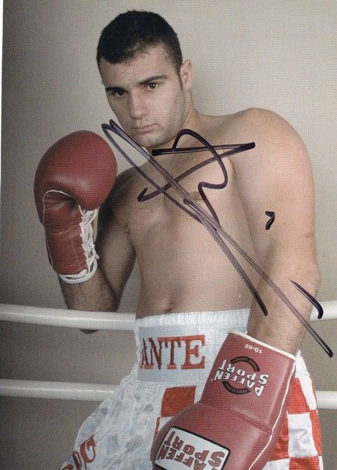 Autogramm Boxen | Ante BILIC | 2000er (Portrait Color Spotlight) Boge