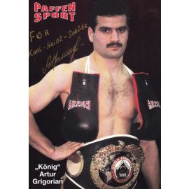Autogramm Boxen | Artur GRIGORIAN | 2000er (Portrait Color Paffen)