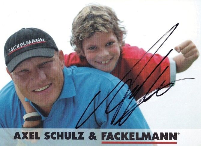 Autogramm Boxen | Axel SCHULZ | 2000er (Portrait Color Fackelmann) 1