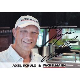 Autogramm Boxen | Axel SCHULZ | 2000er (Portrait Color Fackelmann) 2