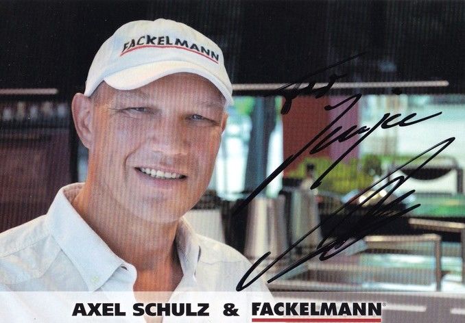 Autogramm Boxen | Axel SCHULZ | 2000er (Portrait Color Fackelmann) 2