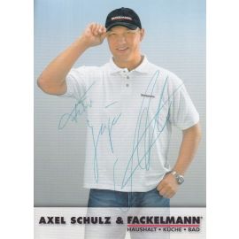 Autogramm Boxen | Axel SCHULZ | 2000er (Portrait Color Fackelmann) 3