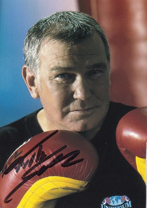 Autogramm Boxen | Fritz SDUNEK | 2000er (Portrait Color Universum ZDF) Sauerbrei