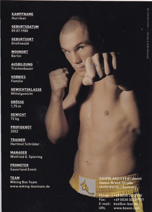 Autogramm Boxen | Sebastian SYLVESTER | 2000er (Portrait Color Sauerland) 1