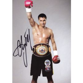 Autogramm Boxen | Sergiy DZINZIRUK | 2000er (Portrait Color Universum) Leidig 