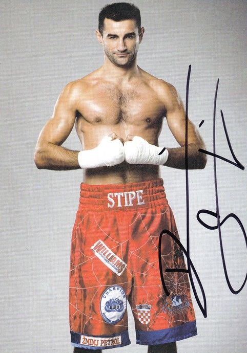 Autogramm Boxen | Stipe DREWS | 2000er (Portrait Color Universum) Leidig 