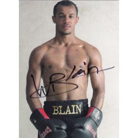 Autogramm Boxen | Willy BLAIN | 2000er (Portrait Color Spotlight) Eulenburg