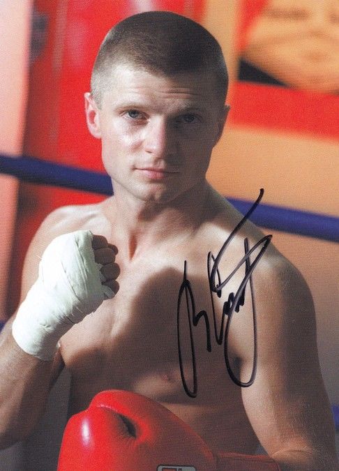 Autogramm Boxen | Wladimir SIDORENKO | 2004 (Portrait Color Universum ZDF) Sauerbrei
