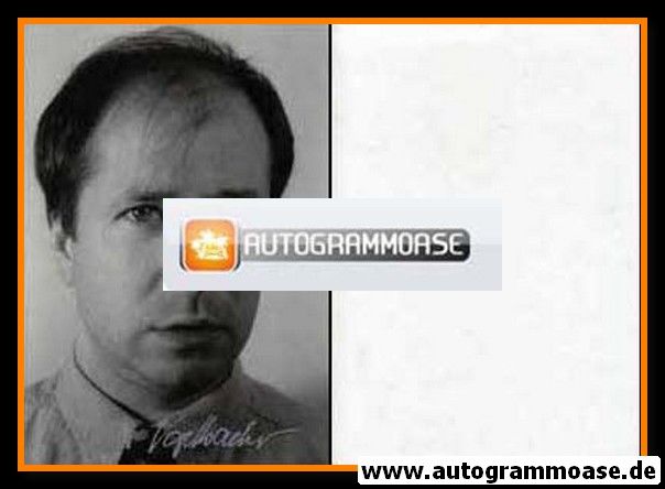 Autogramm Schauspieler | Markus VOGELBACHER | 1980er Foto (Portrait SW)