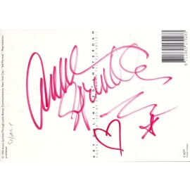 アート・デザイン・音楽 Annie Sprinkle signed Autogramm Erotik | Annie SPRINKLE | 1994 (Portrait Color) SEXY