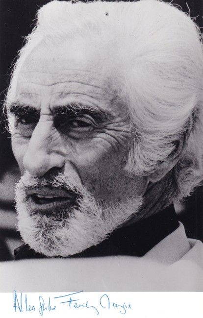 Autogramm Film (UK) | Ferdy MAYNE | 1980er Foto (Portrait SW) 1