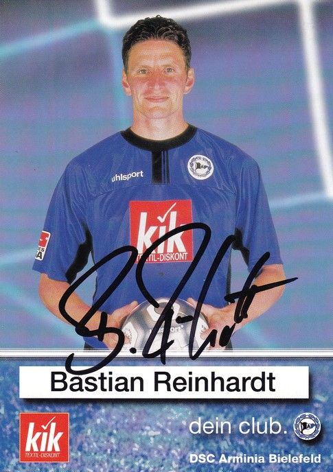 Autogramm Fussball | DSC Arminia Bielefeld | 2002 | Bastian REINHARDT