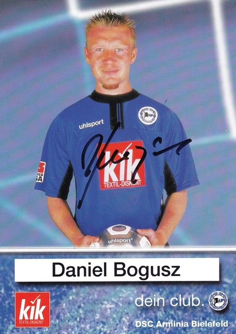 Autogramm Fussball | DSC Arminia Bielefeld | 2002 | Daniel BOGUSZ