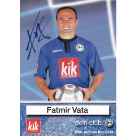 Autogramm Fussball | DSC Arminia Bielefeld | 2002 | Fatmir VATA