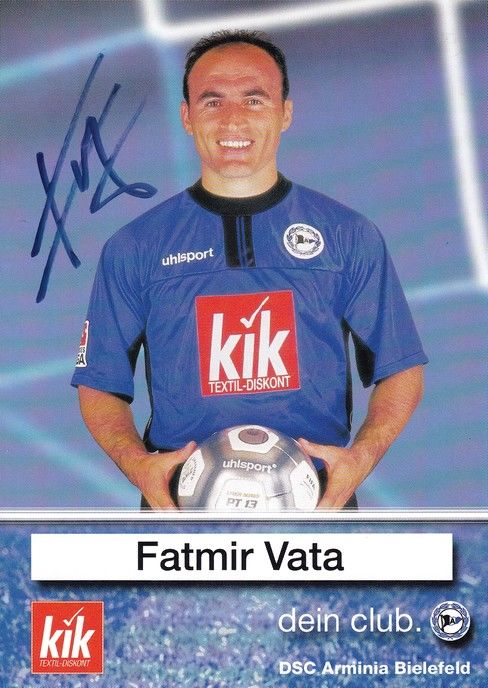 Autogramm Fussball | DSC Arminia Bielefeld | 2002 | Fatmir VATA