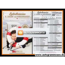 Autogramm Comedy | Dr. Eckart VON HIRSCHHAUSEN | 2009 "Liebesbeweise" 1