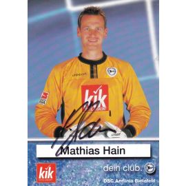 Autogramm Fussball | DSC Arminia Bielefeld | 2002 | Mathias HAIN