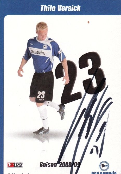 Autogramm Fussball | DSC Arminia Bielefeld | 2008 | Thilo VERSICK