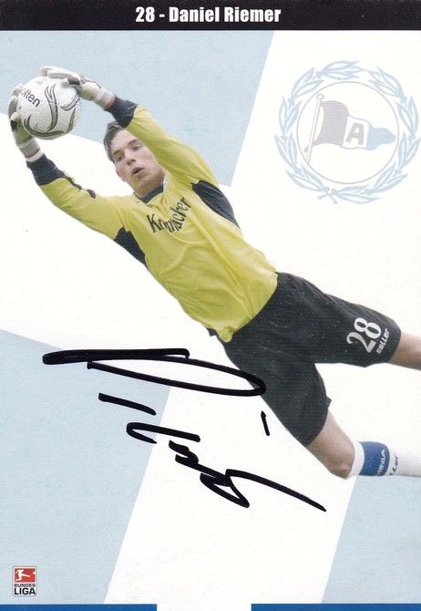 Autogramm Fussball | DSC Arminia Bielefeld | 2007 | Daniel RIEMER