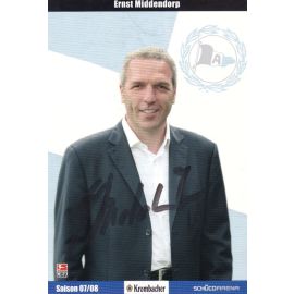 Autogramm Fussball | DSC Arminia Bielefeld | 2007 | Ernst MIDDENDORP