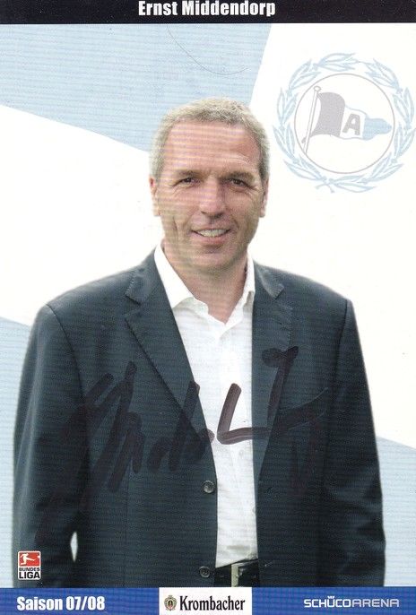 Autogramm Fussball | DSC Arminia Bielefeld | 2007 | Ernst MIDDENDORP