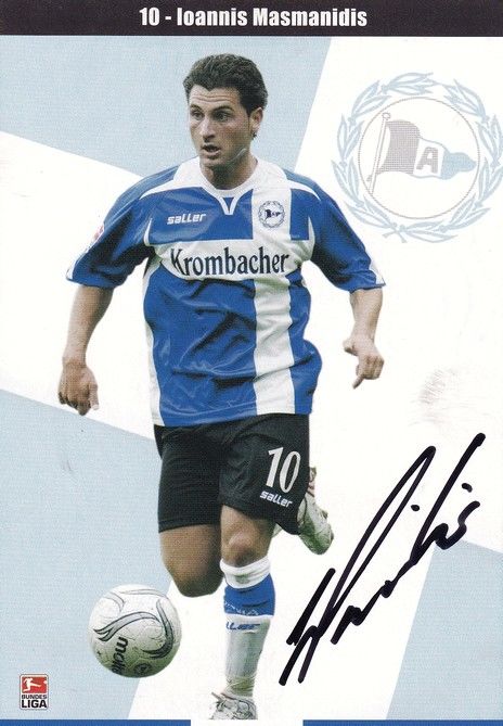 Autogramm Fussball | DSC Arminia Bielefeld | 2007 | Ioannis MASMANIDIS