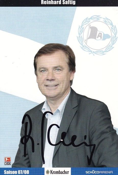 Autogramm Fussball | DSC Arminia Bielefeld | 2007 | Reinhard SAFTIG