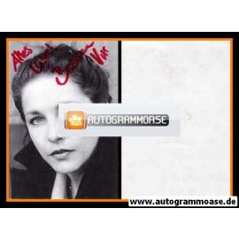 Autogramm Schauspieler | Bastienne VOSS | 1990er (Portrait SW)