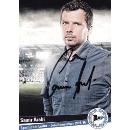Autogramm Fussball | DSC Arminia Bielefeld | 2015 | Samir ARABI