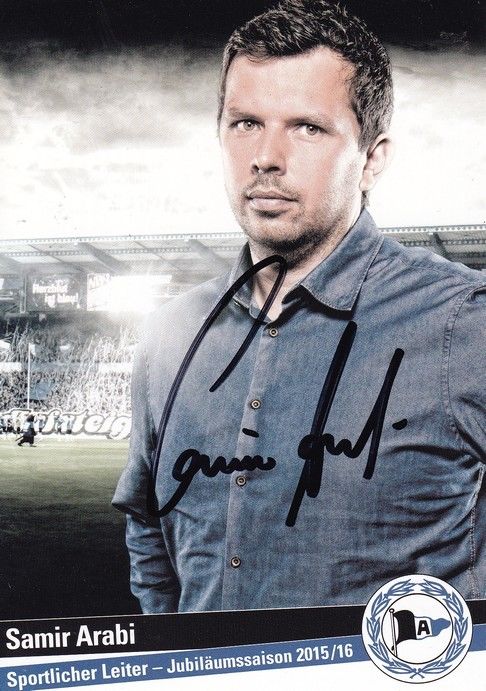 Autogramm Fussball | DSC Arminia Bielefeld | 2015 | Samir ARABI