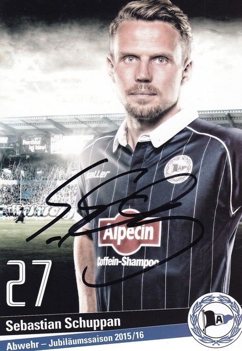 Autogramm Fussball | DSC Arminia Bielefeld | 2015 | Sebastian SCHUPPAN