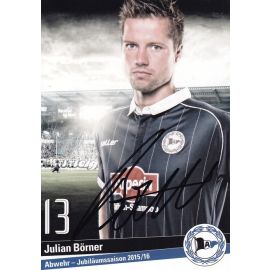Autogramm Fussball | DSC Arminia Bielefeld | 2015 | Julian BÖRNER