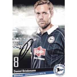 Autogramm Fussball | DSC Arminia Bielefeld | 2015 | Daniel BRINKMANN