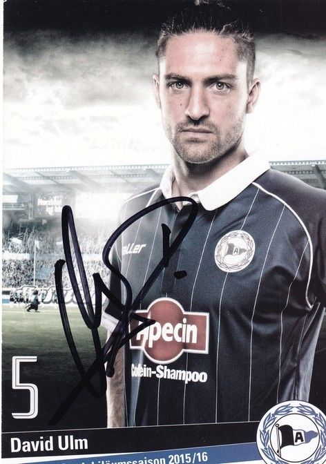 Autogramm Fussball | DSC Arminia Bielefeld | 2015 | David ULM