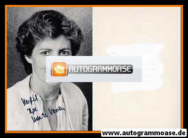 Autogramm Schauspieler | Ursula VOSSEN | 1980er Foto (Portrait SW) 1