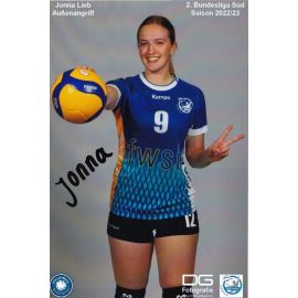 Autogramm Volleyball | TG Bad Soden (D) | 2022 Foto | Jonna LIEB