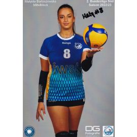 Autogramm Volleyball | TG Bad Soden (D) | 2022 Foto | Matylda BARTOSZEWSKA