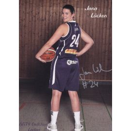 Autogramm Basketball | BG Göttingen (D) | 2018 | Jana LÜCKEN