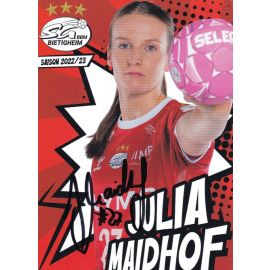 Autogramm Handball (D) | SG BBM Bietigheim | 2022 | Julia MAIDHOF