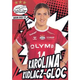 Autogramm Handball (D) | SG BBM Bietigheim | 2022 | Karolina KUDLACZ-GLOC