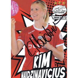 Autogramm Handball (D) | SG BBM Bietigheim | 2022 | Kim NAIDZINAVICIUS