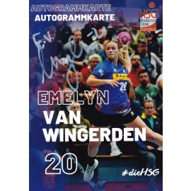 Autogramm Handball (D) | HSG Blomberg-Lippe | 2022 | Emelyn VAN WINGERDEN