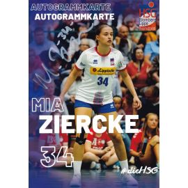 Autogramm Handball (D) | HSG Blomberg-Lippe | 2022 | Mia ZIERCKE