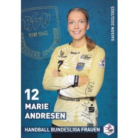 Autogramm Handball (D) | BSV Buxtehude | 2022 | Marie ANDRESEN