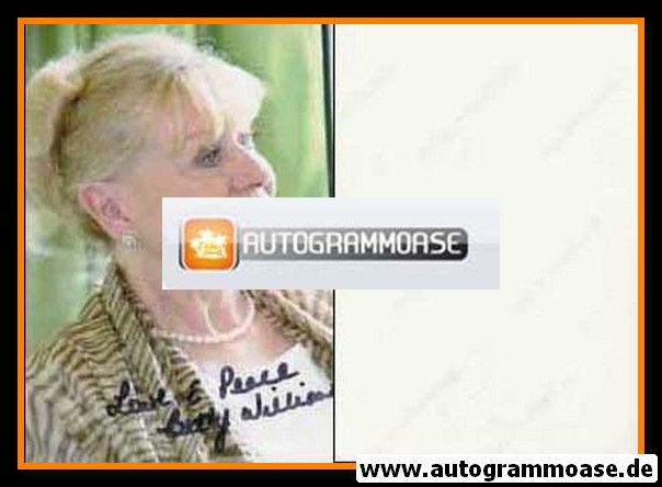 Autogramm Kultur | Betty WILLIAMS | 1976 Foto (Nobelpreis Frieden)