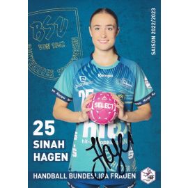 Autogramm Handball (D) | BSV Buxtehude | 2022 | Sinah HAGEN
