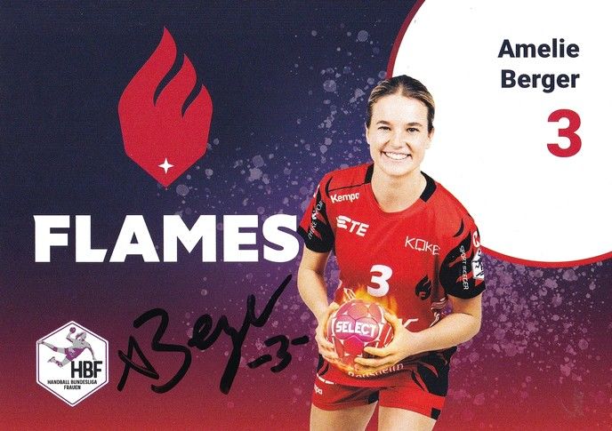 Autogramm Handball (D) | HSG Bensheim/Auerbach | 2022 | Amelie BERGER