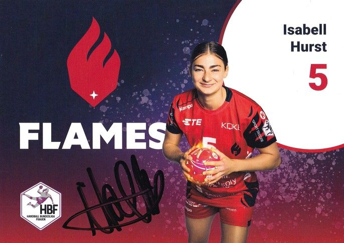 Autogramm Handball (D) | HSG Bensheim/Auerbach | 2022 | Isabell HURST