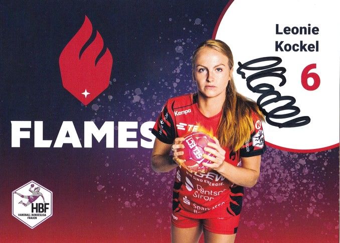 Autogramm Handball (D) | HSG Bensheim/Auerbach | 2022 | Leonie KOCKEL