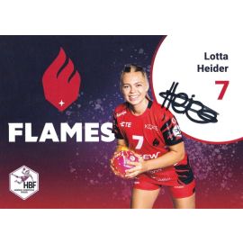 Autogramm Handball (D) | HSG Bensheim/Auerbach | 2022 | Lotta HEIDER
